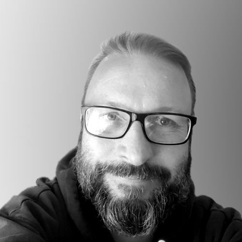 Black and White image of Ben