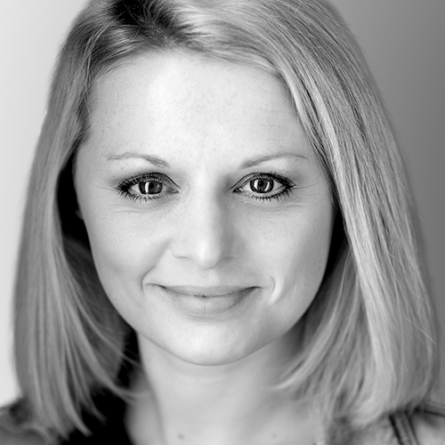 Black and White image of Catherine