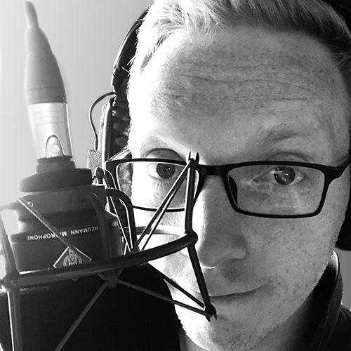 Black and White image of Craig