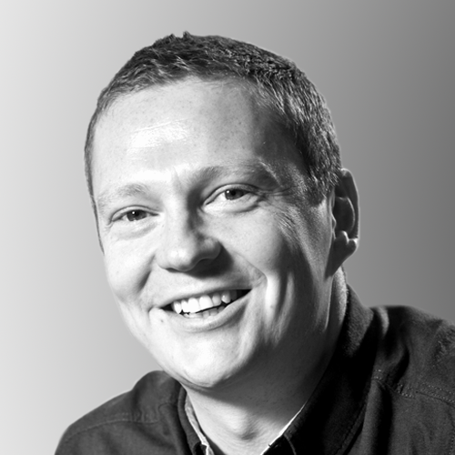 Black and White image of Graham