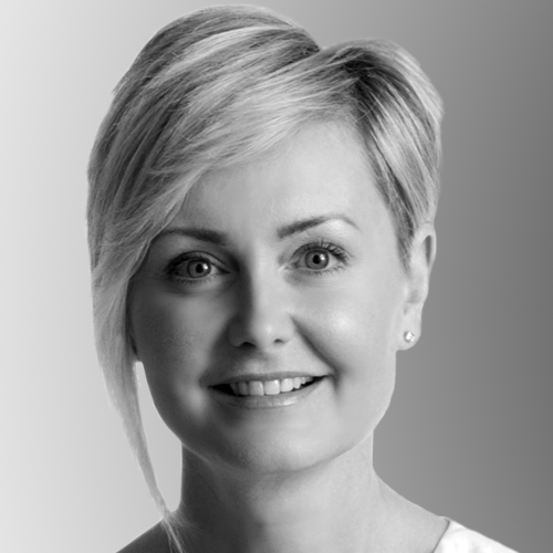 Black and White image of Ingrid