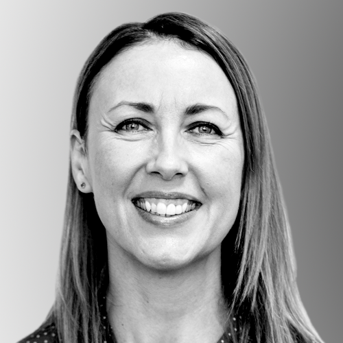 Black and White image of Jill