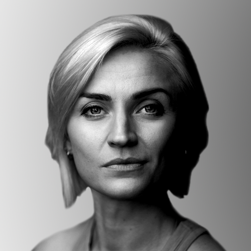 Black and White image of Zoe