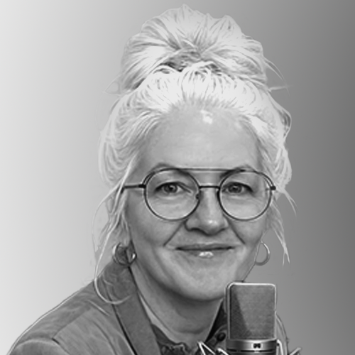 Black and White image of Caren 