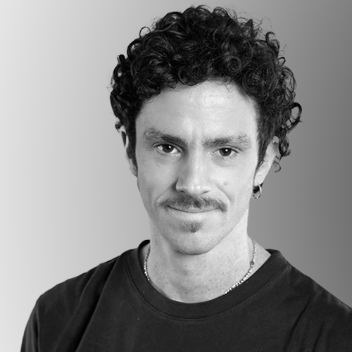 Black and White image of Joe